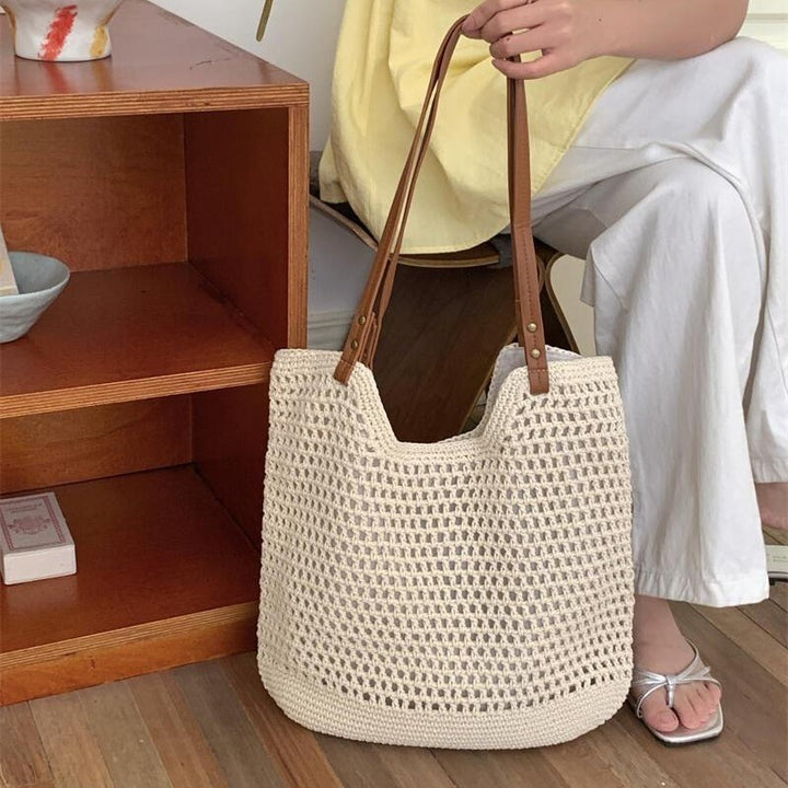 Hand-knotted shopping bag Bowlift