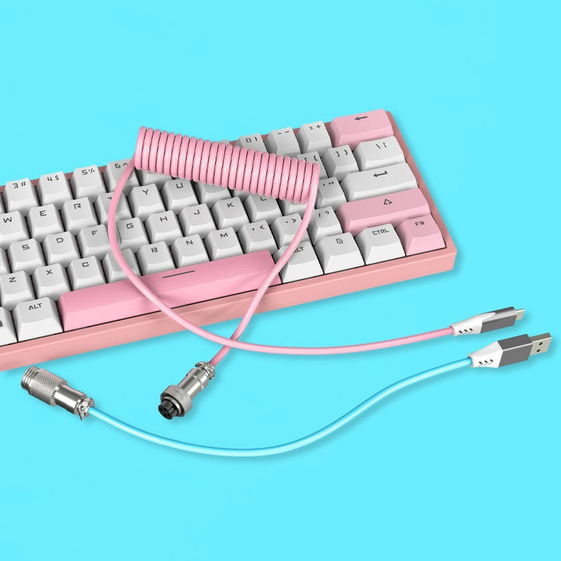 USB Type-C Mechanical Keyboard Connection Cable Bowlift