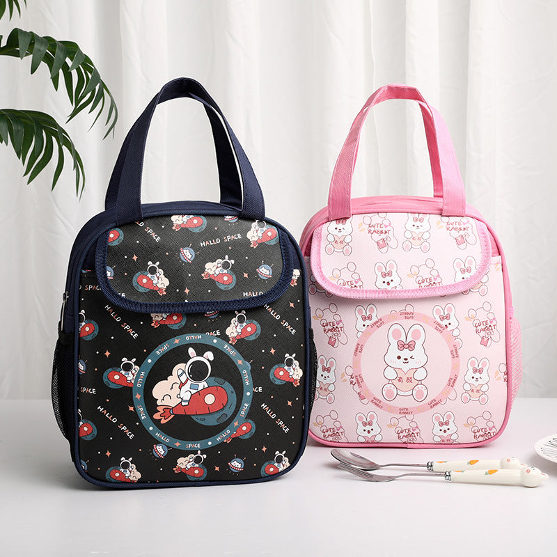 Kids' Insulated Rabbit-Themed Lunch Bag Bowlift