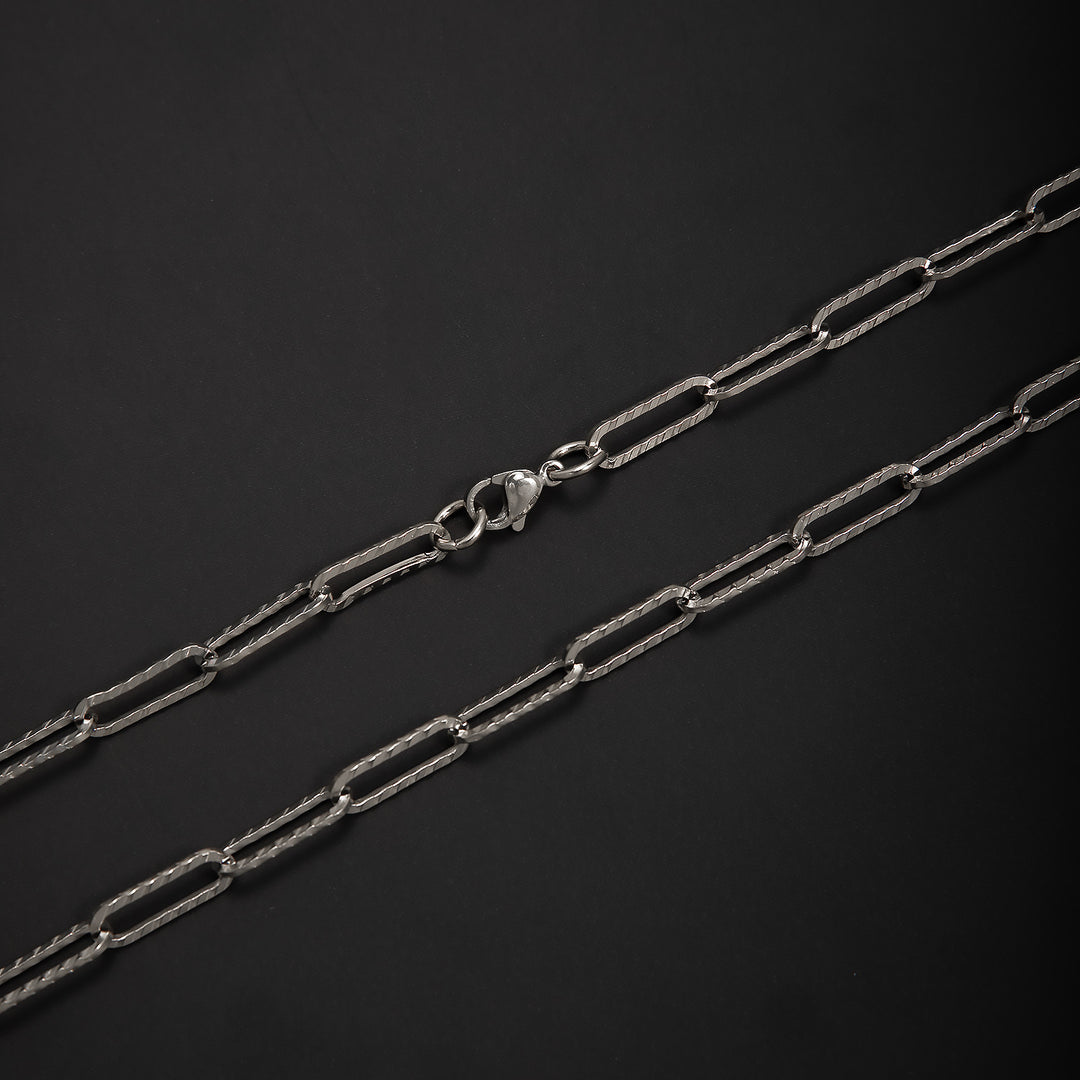Elegant Open Link Chain Necklace Bowlift