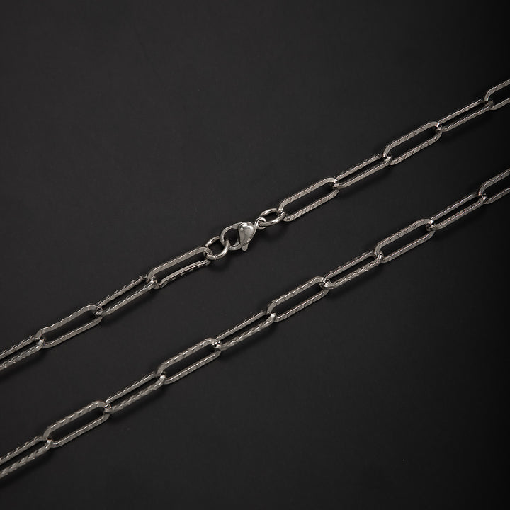 Elegant Open Link Chain Necklace Bowlift