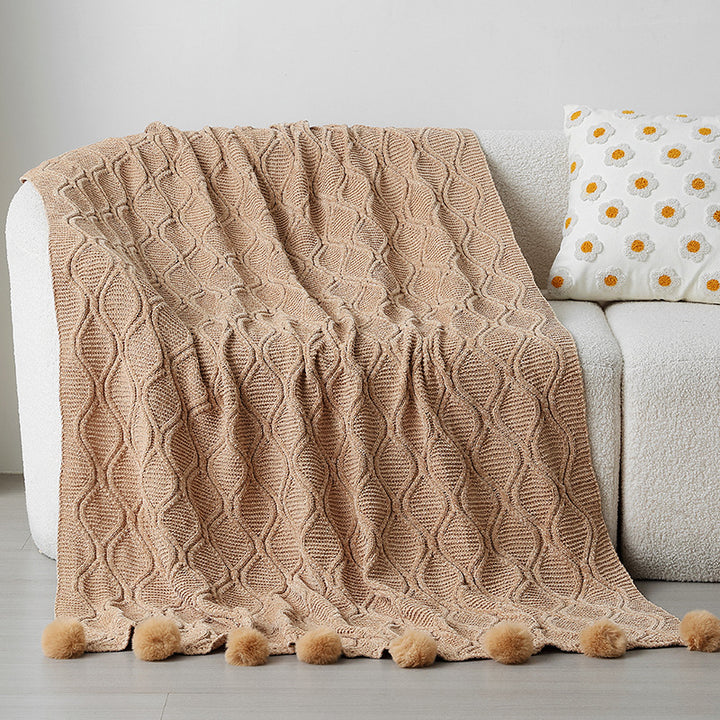 Home Decorative Knit Blanket
