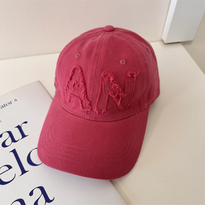Women's Distressed Adjustable Baseball Cap Bowlift
