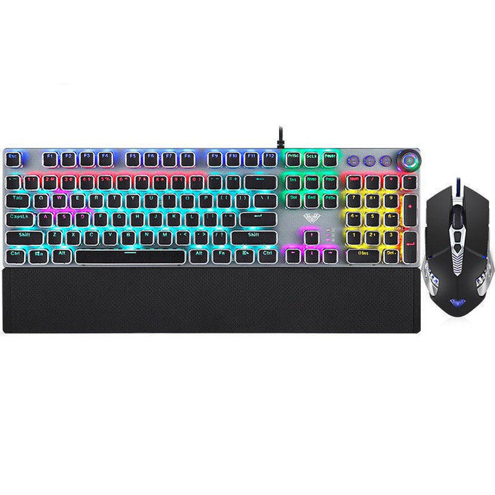 RGB Backlit Mechanical Gaming Keyboard Bowlift
