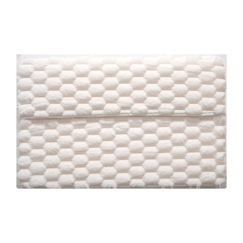 Plush Bath Mat Bowlift