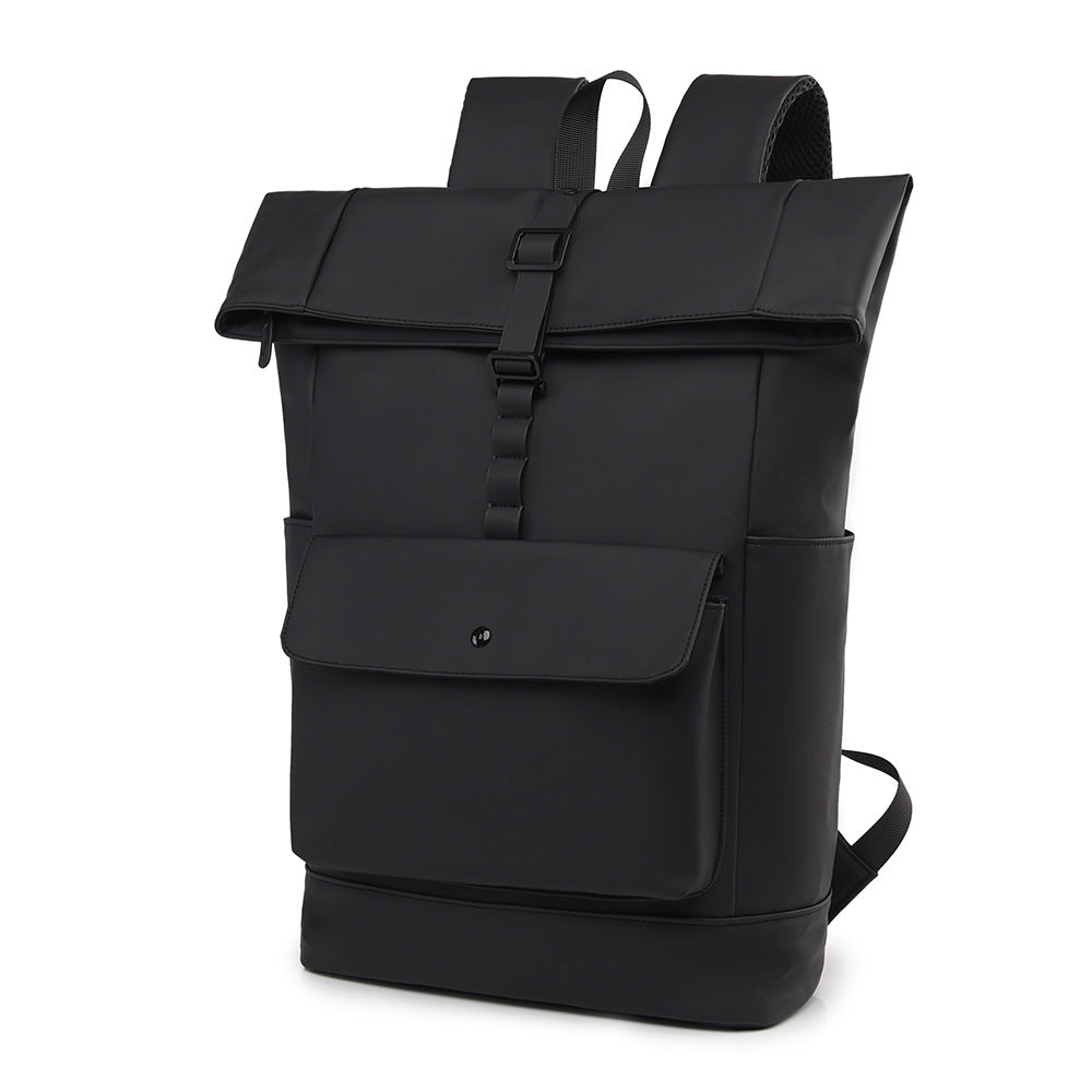 Modern roll top backpack with waterproof material and security closure Bowlift