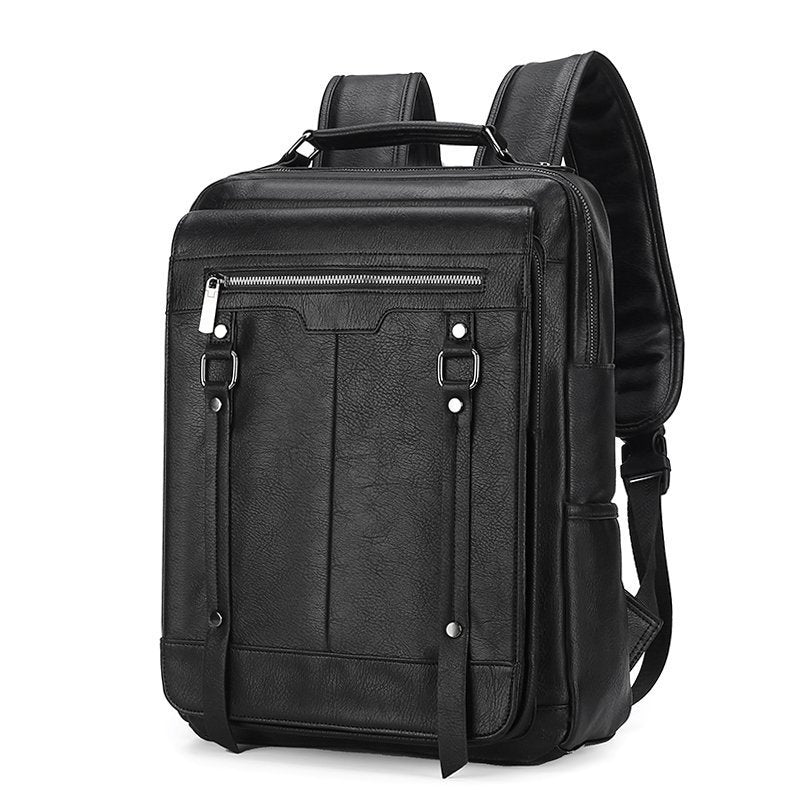 Premium Vintage Leather Backpack Bowlift