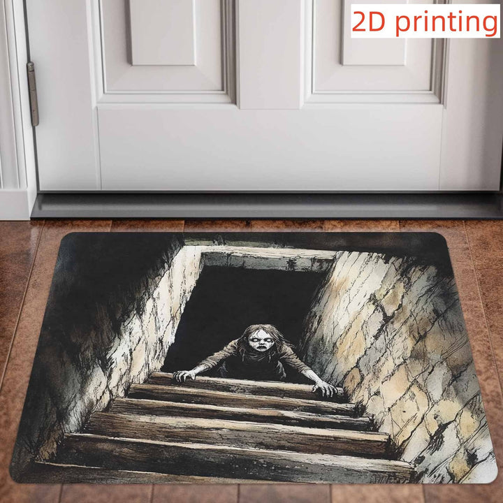Scary Horror-Themed Floor Mat Bowlift