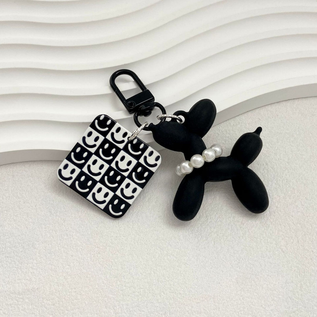 Creative Balloon Dog Charm Keychain Bowlift