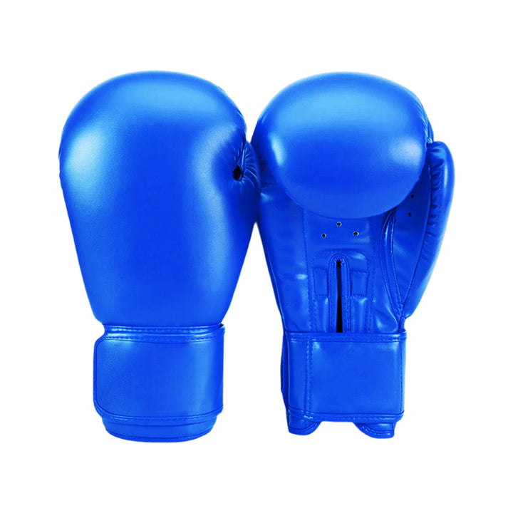 Professional padded boxing gloves with reinforced wrist support and shock absorbing foam Bowlift