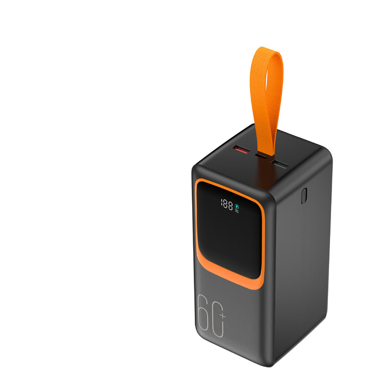 Portable power bank with innovative induction charging function and ultra-modern digital display Bowlift
