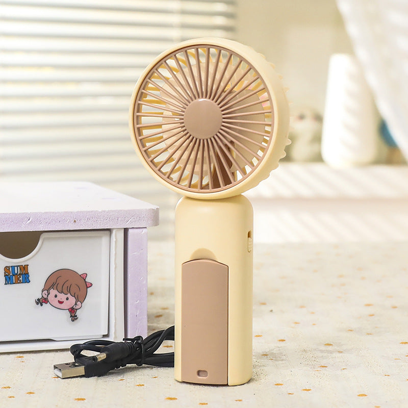 Women portable mini hand fan with USB charging function and ergonomic design Bowlift