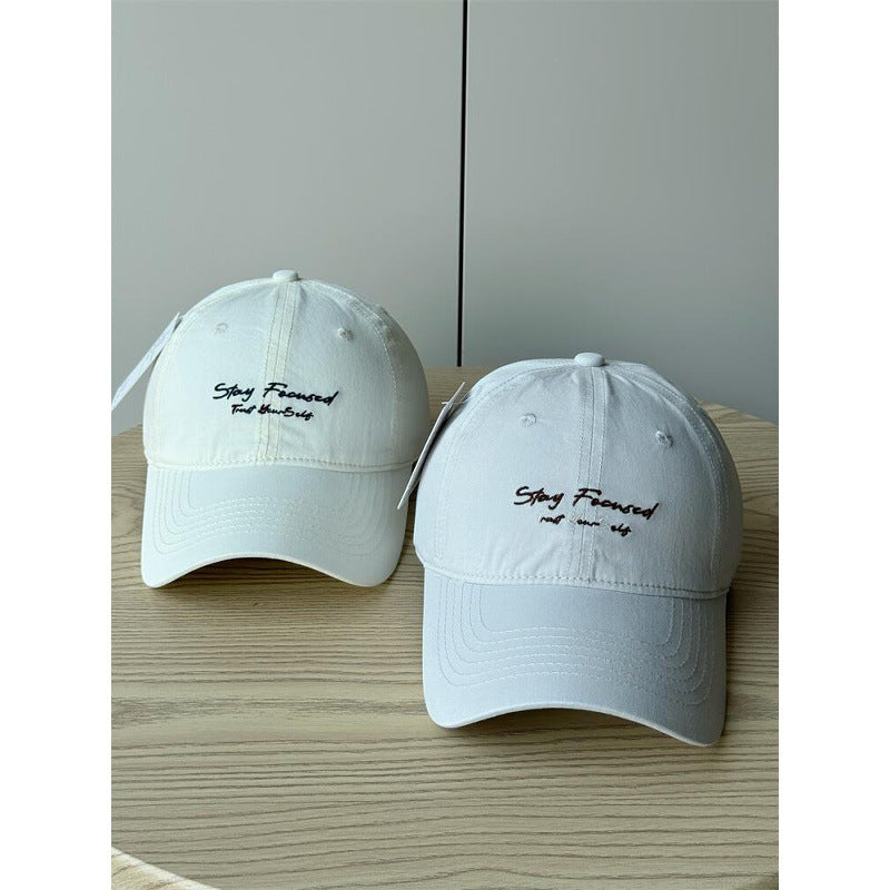 Men's Casual Cotton Embroidered Cap Bowlift