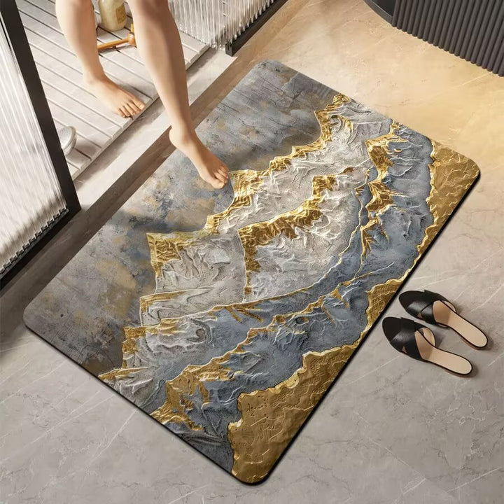 Luxurious Marble Finish Mat Bowlift
