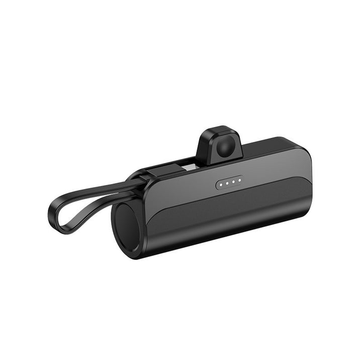 Compact power bank with integrated charging connector Bowlift