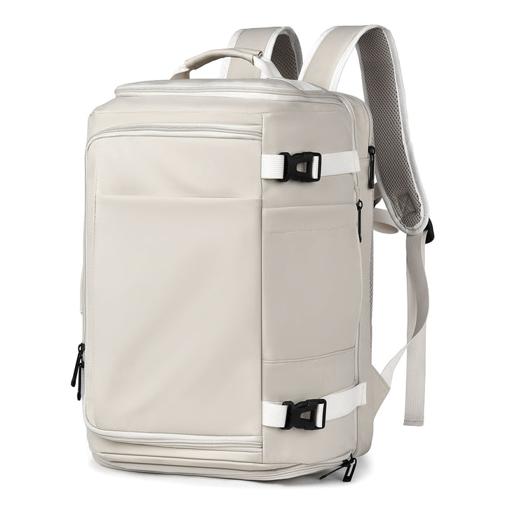 Versatile Tech-Enhanced Travel Backpack Bowlift