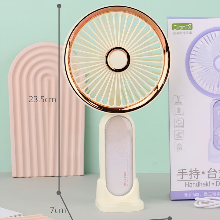 Women Portable Mini Fan Bowlift