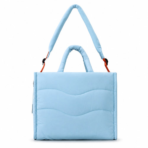 Structured Quilted Tote Bag