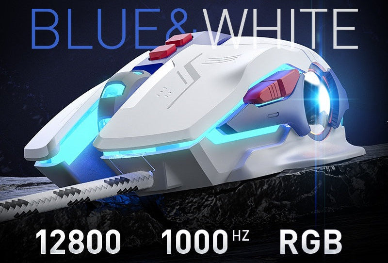 High-Precision RGB Gaming Mouse Bowlift