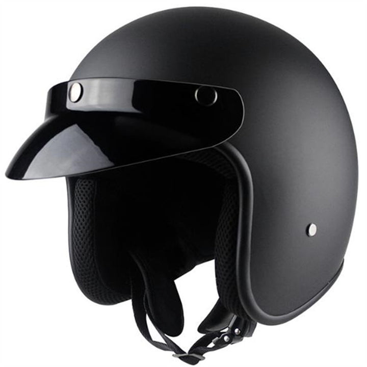 Vintage Motorcycle Helmet Bowlift