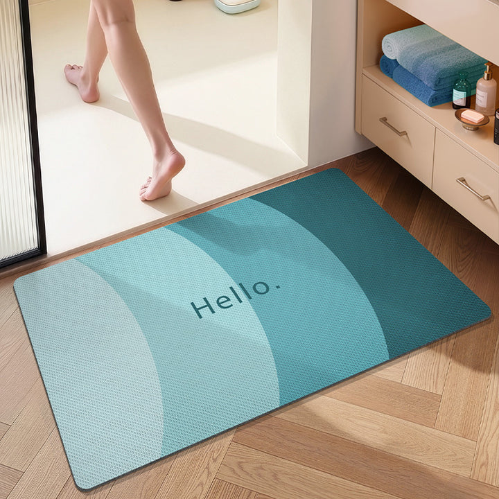Soft Welcome Bath Mat Bowlift