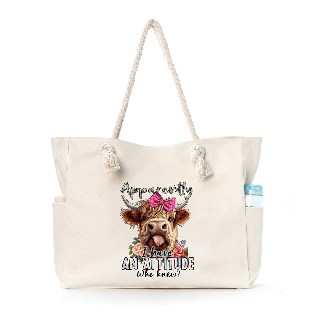 Beach bag with practical side pockets and robust design Bowlift