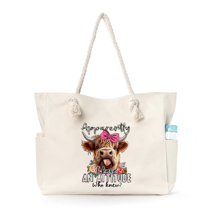 Beach bag with practical side pockets and robust design Bowlift