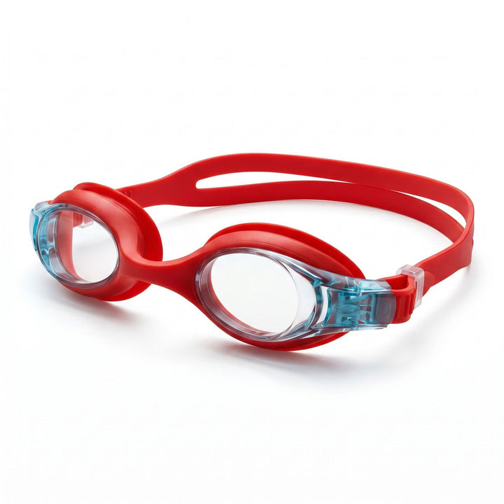 Swim goggles with adjustable nose bridge and anti-fog technology Bowlift