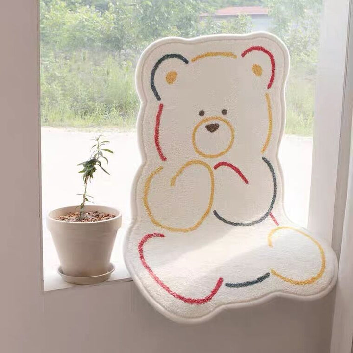 Cat Design Bath Mat Bowlift