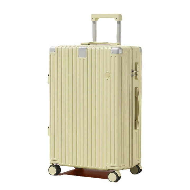 Unisex Textured Lightweight Spinner Luggage Bowlift