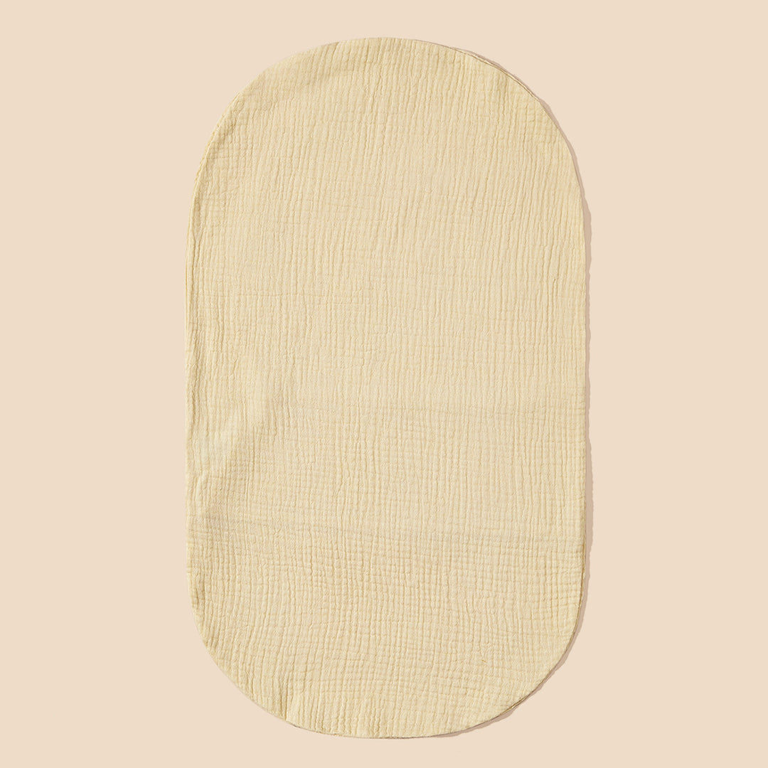 Cotton Muslin Crib Mattress Protector Bowlift
