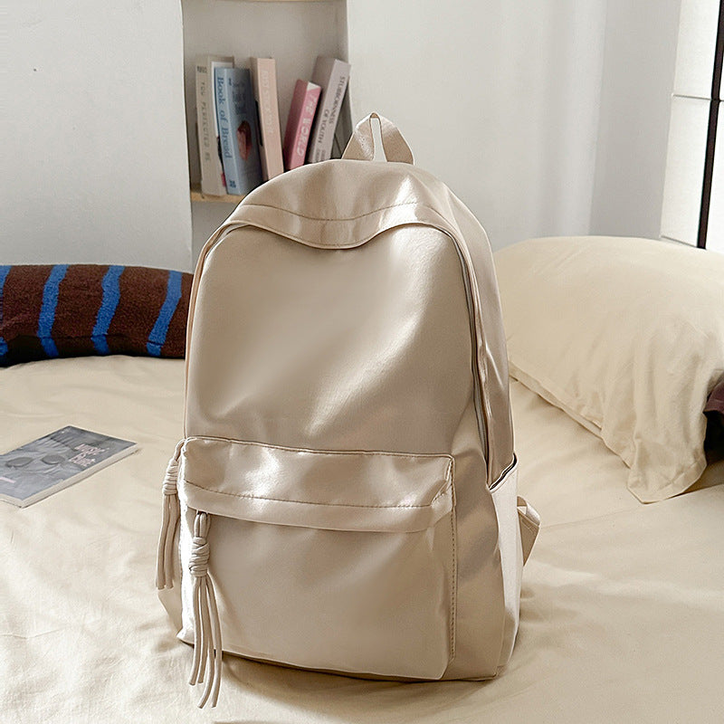 Fashion Backpack with Elegant Fringes and Modern Design Bowlift