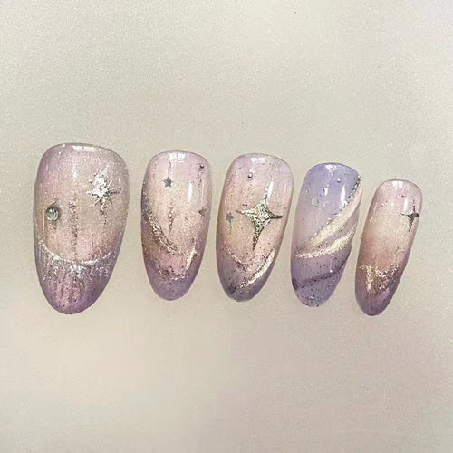 Glamorous Gradient Press-On Nails