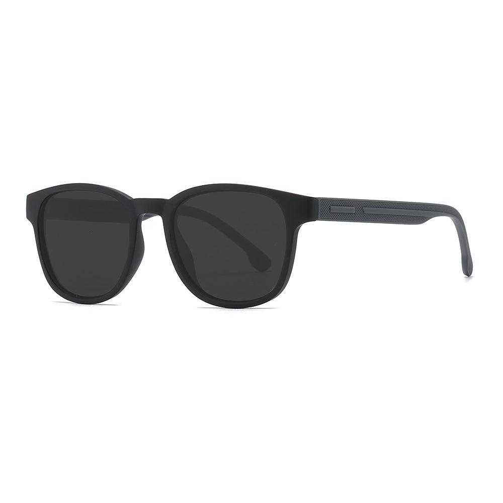 Men's Sleek Minimalist Square Frame Sunglasses Bowlift