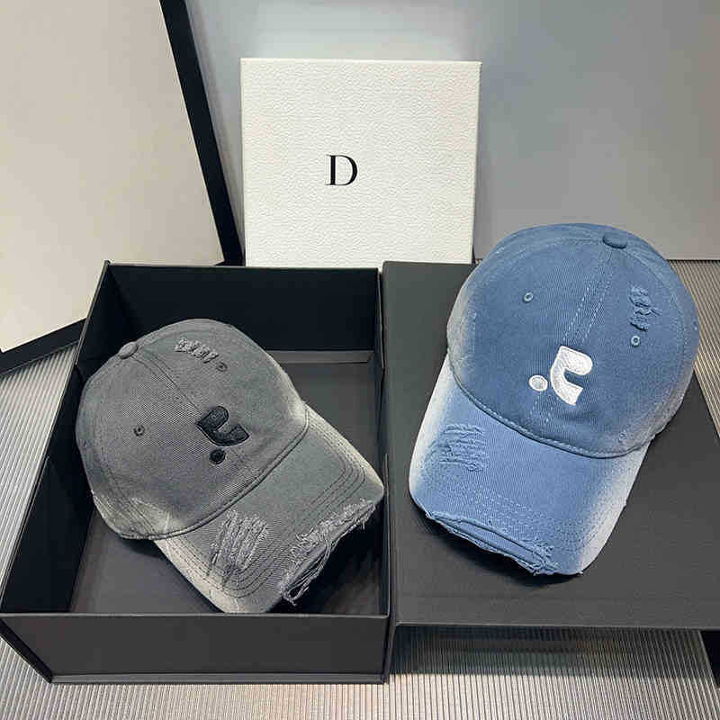 Men's Distressed Vintage Baseball Cap Bowlift