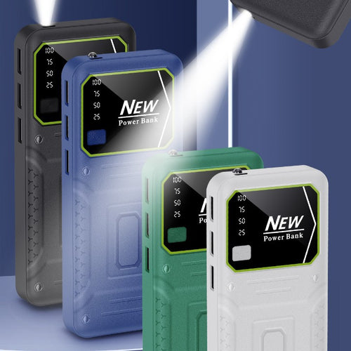 Robust power bank with precise digital charge level indicator Bowlift