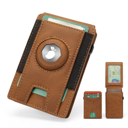RFID-Secure Leather Cardholder Wallet Bowlift