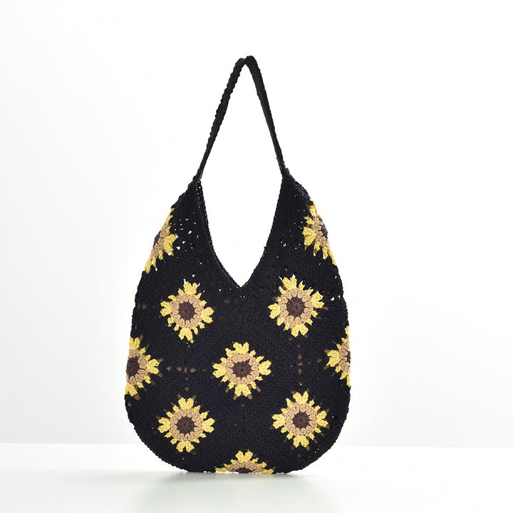 Handmade Crossbody Bag in Floral Design Bowlift