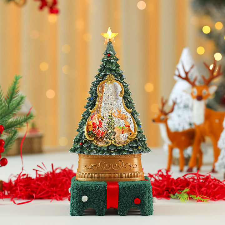 Illuminated Christmas Tree Decoration Bowlift