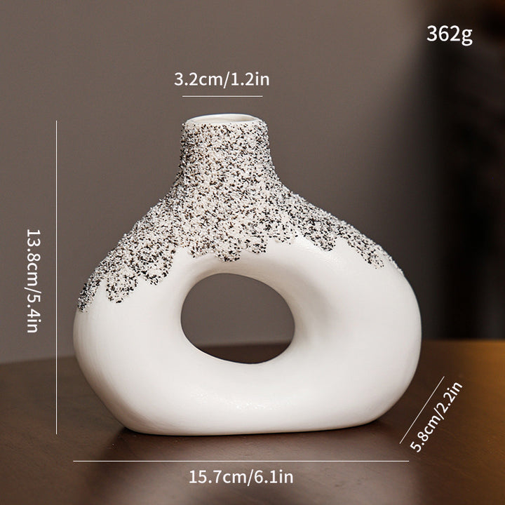 Artistic Ceramic Vase Bowlift