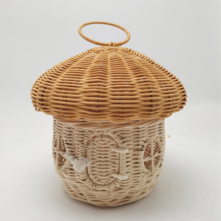 Decorative Wicker Storage Bowlift