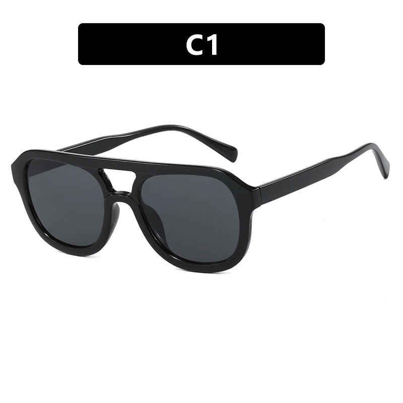 Women's fashionable sports sunglasses with wide, flexible frame Bowlift