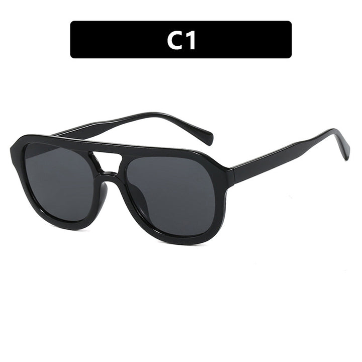 Women's fashionable sports sunglasses with wide, flexible frame Bowlift