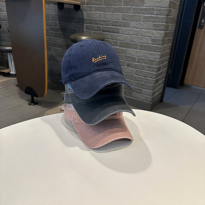 Men's Classic Cotton Adjustable Baseball Cap Bowlift 1784270309