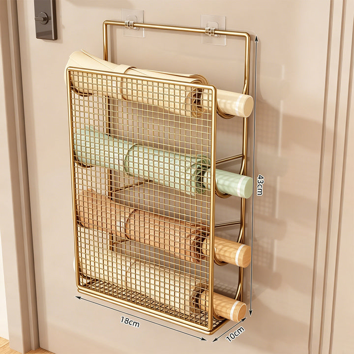 Wall-Mounted Rolled Paper Organizer Bowlift