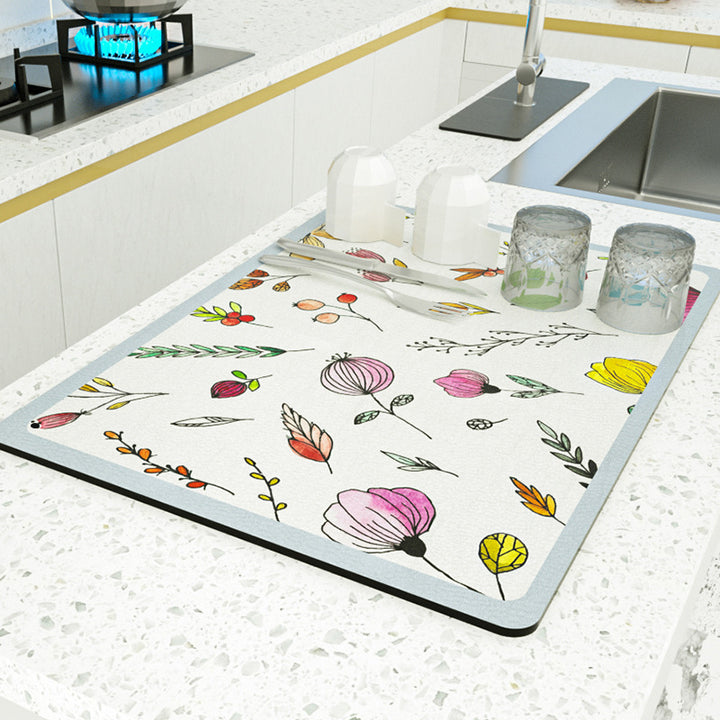 Multi-Functional Kitchen Drying Pad Bowlift