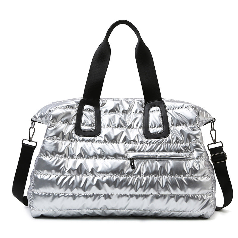 Stylish Puffer Weekender Tote
