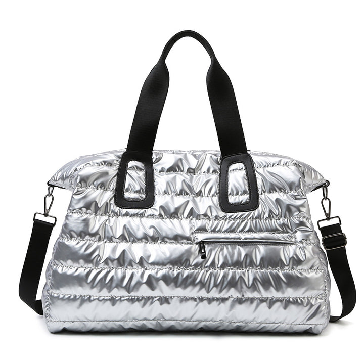Stylish Puffer Weekender Tote