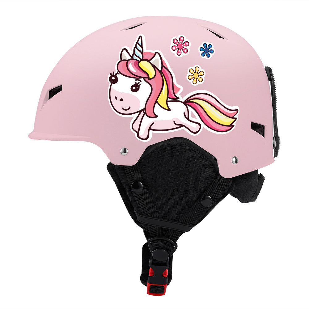 Cartoon-Themed Safety Helmet Bowlift