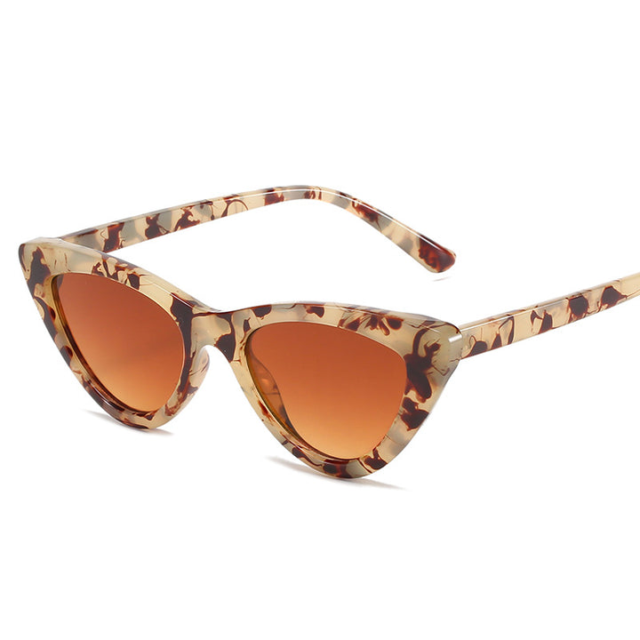 Ladies Cat-Eye Sunglasses with Futuristic Design and Sturdy Frame Bowlift